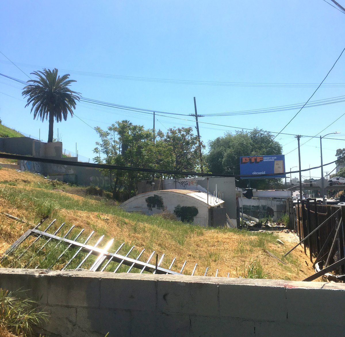 site of 40 unit development in Echo Park on alvarado.